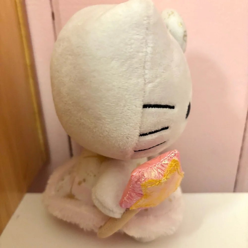 NWT TY Beanie Baby Sanrio Hello Kitty Fairy Star Plush